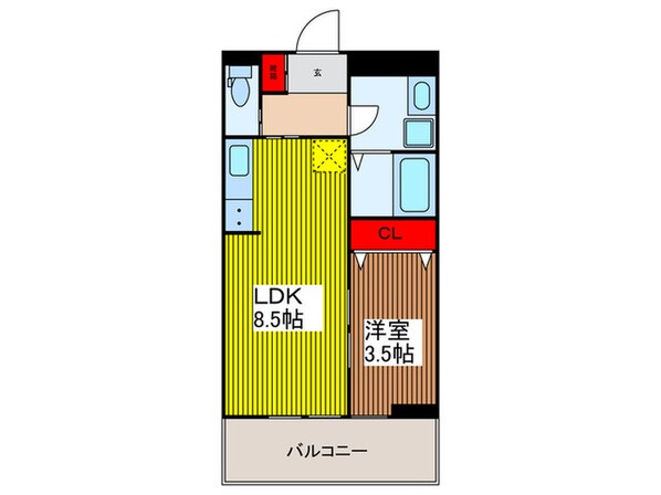 リーブルファイン浦和美園の物件間取画像